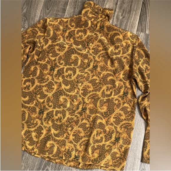 Jac Dale Women Brown Long Sleeve Blouse - Picture 13 of 16